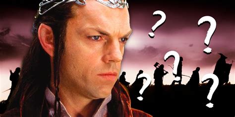 Elrond's Twin Sons Played a Key Role in Lord of the Rings