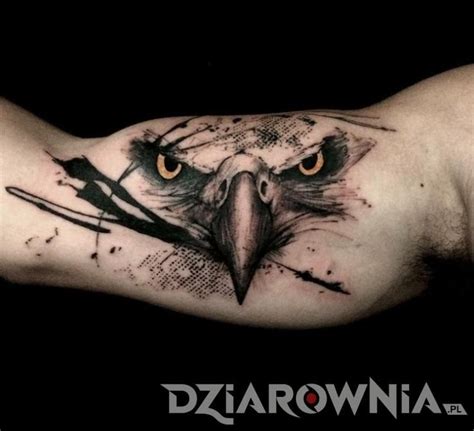 Tatuaż orzeł | Autor: sylwusia | Tatuajes aguilas, Tatuajes de brazo ...