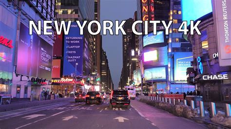 New York City 4K - Sunset Drive - YouTube