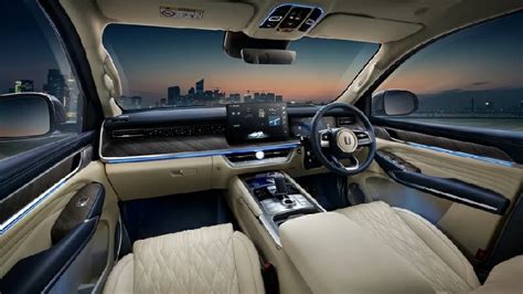 See the interior design - options for the luxury cabin of the GWM TANK 500 HYBRID SUV - GWM ...