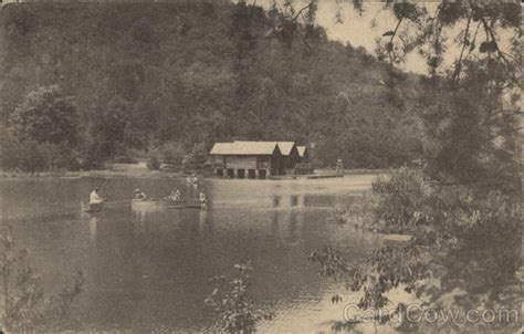 Vogel State Park - Fishing on Lake Trahlyta Blairsville, GA Postcard