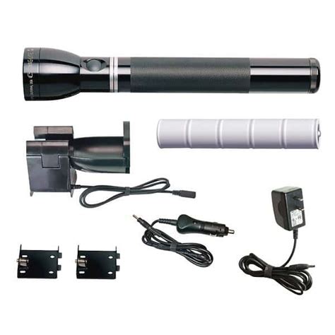 Maglite RN1019 Mag Charger Rechargeable Flashlight, NiCD batteries ...