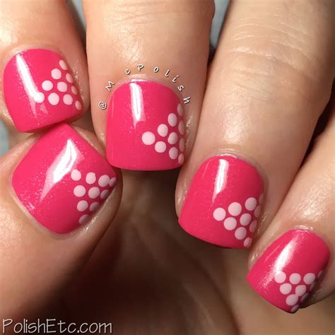 Polka Dot Nails for the #31DC2018Weekly - Polish Etc.