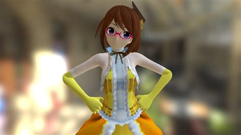 Ms. Proletariat 3D - MMD Test - 3D model by Anime Theme (@nwn_yoko) [b7eca84] - Sketchfab