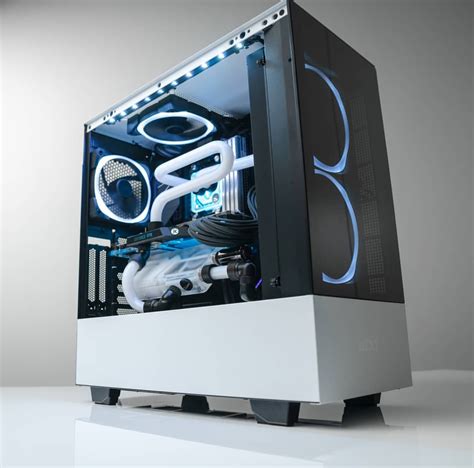 NZXT H510 Elite White Mid Tower Windowed PC Gaming Case | Spot On | Custom pc, Pc tower ...