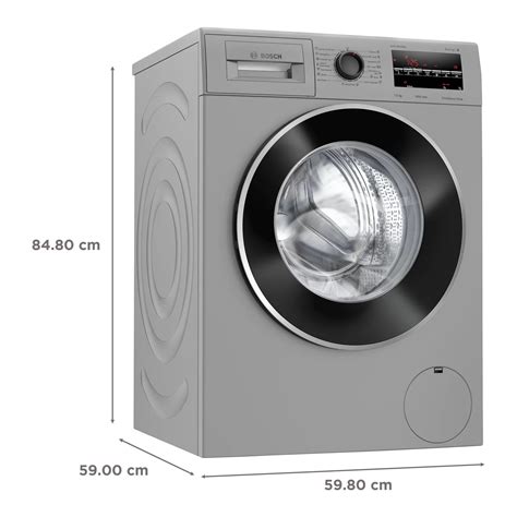 Buy Bosch 7.5 kg 5 Star Fully Automatic Front Load Washing Machine (Series 6, WAJ2846DIN, Anti ...