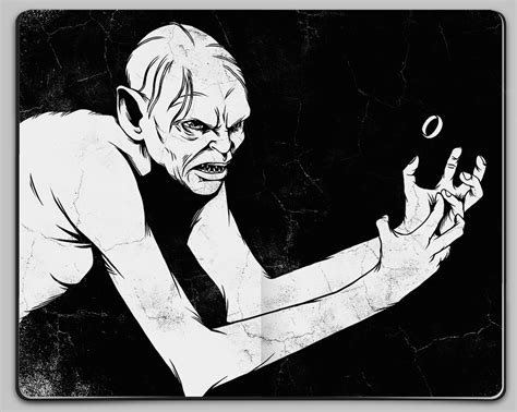 Gollum and The Ring by Jaaaiiro on DeviantArt