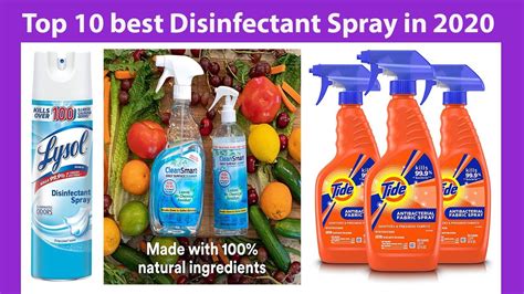 Top 10 best Disinfectant Spray in 2020 - YouTube