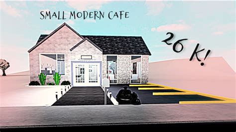 Bloxburg Cafe Small - Bloxburg | Outdoor café | Speed Build 24k ...