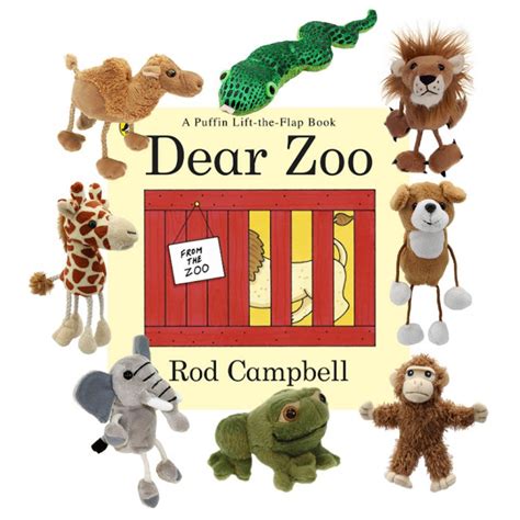 Dear Zoo Book with Finger Puppets