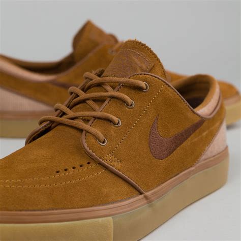 Nike SB Stefan Janoski Light British Tan / Dark Field Brown | Flatspot