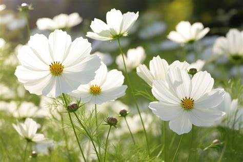 White Cosmos Flower Meaning, Symbolism & Spiritual Significance - Foliage Friend - Learn About ...