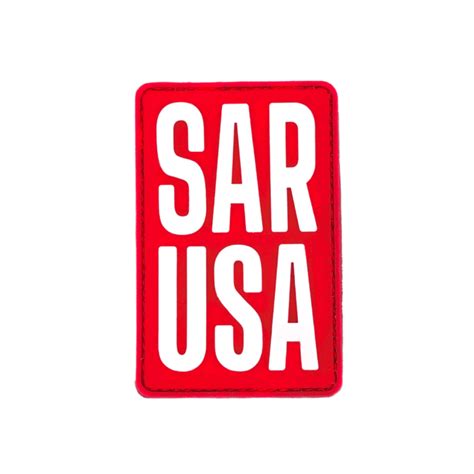 SAR USA Patch - Red - SAR USA