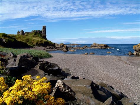 Dunure castle and coast scotland-971915 - South West Scotland ...