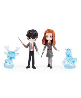 Wizarding World, Magical Minis Harry Potter and Ginny Weasley Patronus Friendship Set with 2 Toy ...