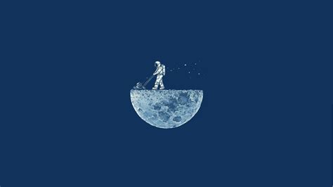 Minimalist Astronaut Wallpapers - Top Free Minimalist Astronaut Backgrounds - WallpaperAccess