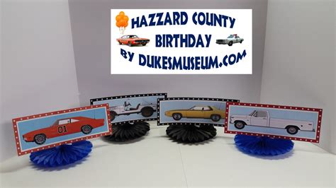 Dukes of Hazzard Birthday | Confederate Merchandise | Dukes of Hazzard ...