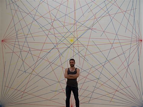 Sol Lewitt's "Wall Drawing #273: Lines to points on a grid… | Flickr