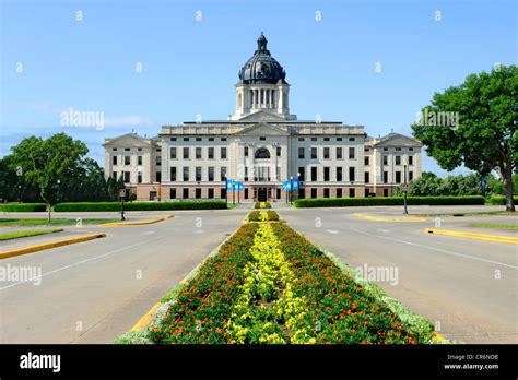 South Dakota State Capitol Building Complex Stock Photo - Alamy