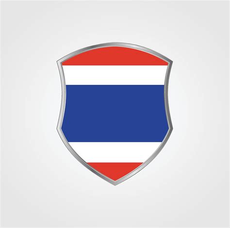 Thailand Flag Design 6078909 Vector Art at Vecteezy