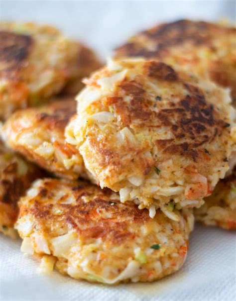 Crab Cakes with Imitation Crab Meat - Thrift and Spice