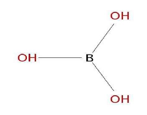 Structural Formula of Boric Acid. | Download Scientific Diagram