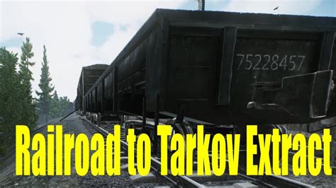 Tarkov Customs Map Extraction Scav