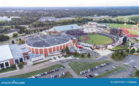 Dudy Noble Field And The Humphrey Coliseum On The Mississippi State ...