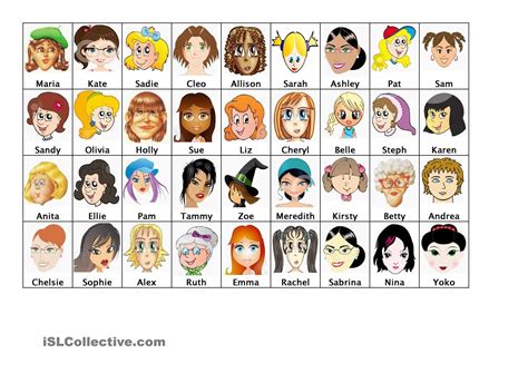 Guess who - girls | Conversation skills, Esl, Esl teaching