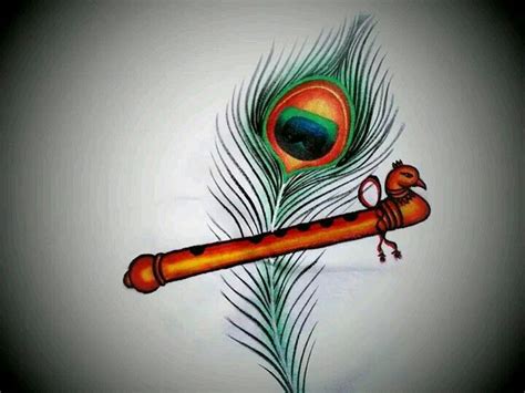 Peacock flute | Kerala mural paintings | Pinterest | Peacocks and Flute