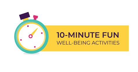 Well-Being on the Go: 10-Minute Activities for Adults