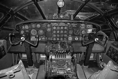 B36 Cockpit Photograph by Chris Smith - Fine Art America