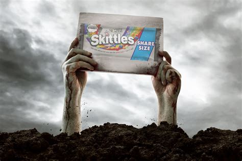 ‘Rotten Zombie’ Skittles Promise to Troll You for Halloween - Eater