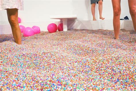 Museum of Ice Cream Features Giant Sprinkle Pool - Teen Vogue