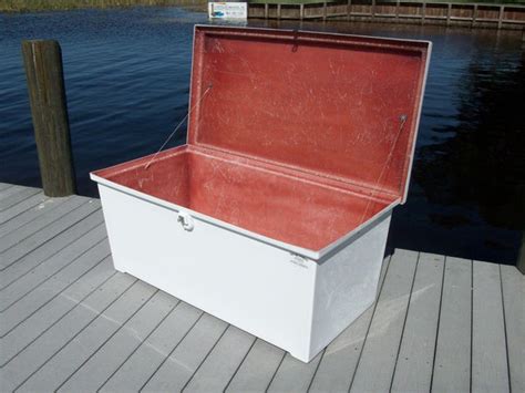 Fiberglass Dock Box - 51"L x 27"W x 24"H – Marine Fiberglass Direct