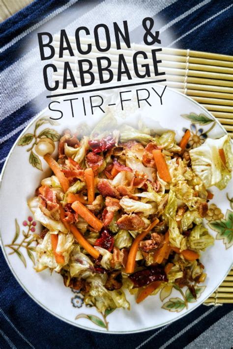 Bacon cabbage stir-fry (easy Chinese recipe)-How to cook in 20 minutes