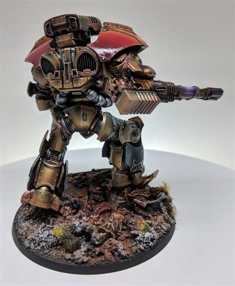 Brother Aekthelion - Adeptus Custodes Telemon Heavy Dreadnought - Complete - Happy Dreadtober # ...