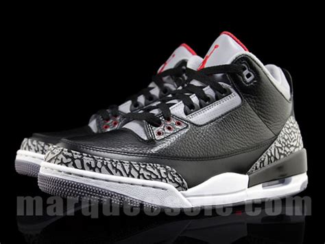 Air Jordan Retro III "Black/Cement" | Complex