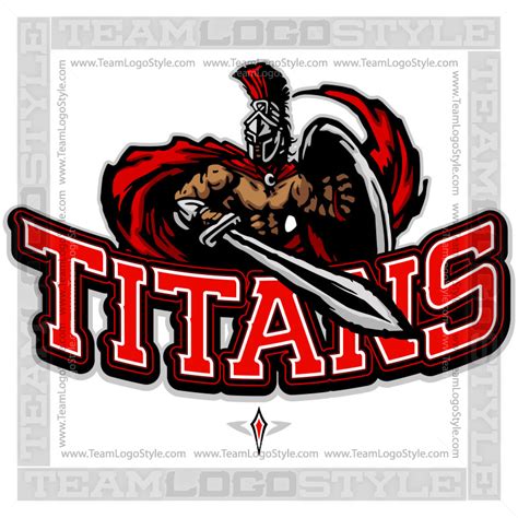 Titans Team Logo | Vector Format | JPG EPS