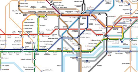 London's Newest Tube Map is Designed to Help People With Anxiety