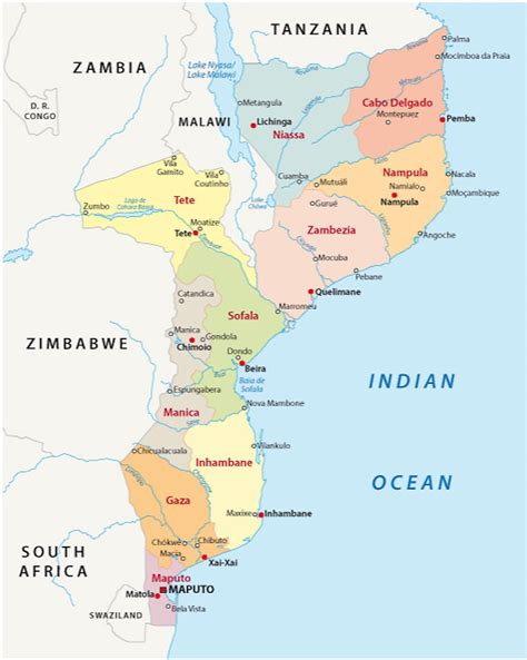 Mozambique Maps & Facts - World Atlas