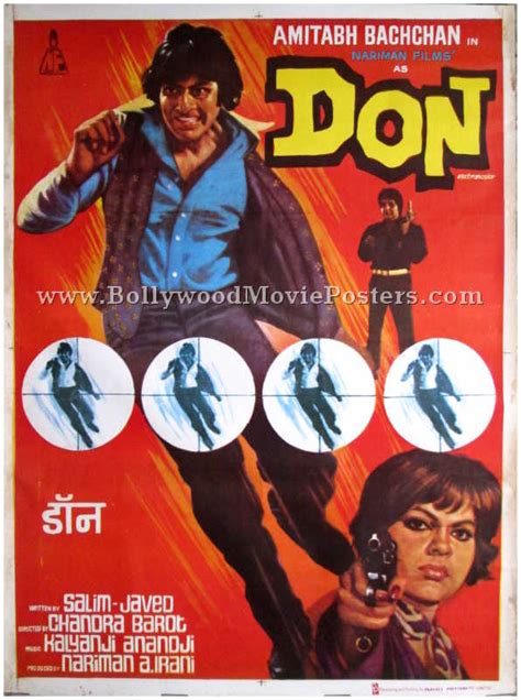 Don Amitabh poster: Buy old Bachchan hand painted posters of Hindi films