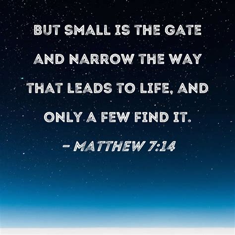 The Road Is Narrow Bible