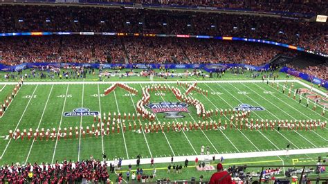 Allstate Sugar Bowl 2019 pregame The Eyes of Texas - YouTube