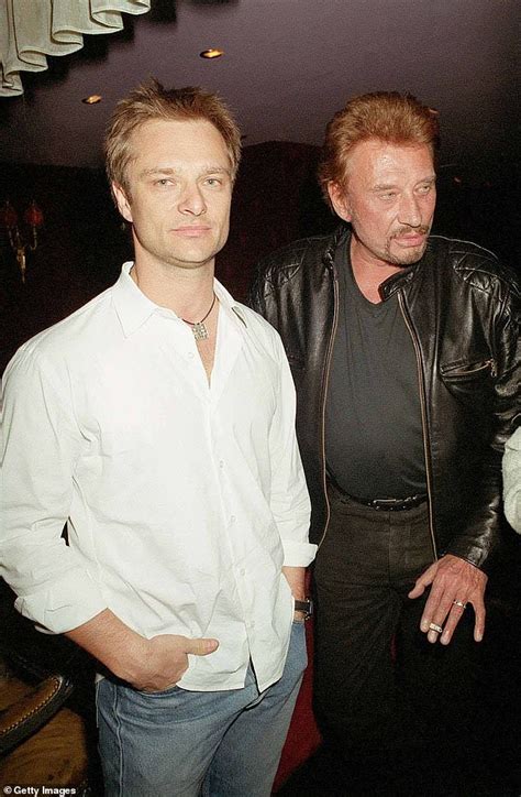 David Hallyday who renounced his father's heritage 'thanked God' the family dispute was finally ...