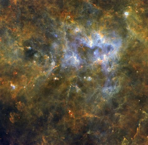 ESA - Hidden secrets of a massive star-formation region