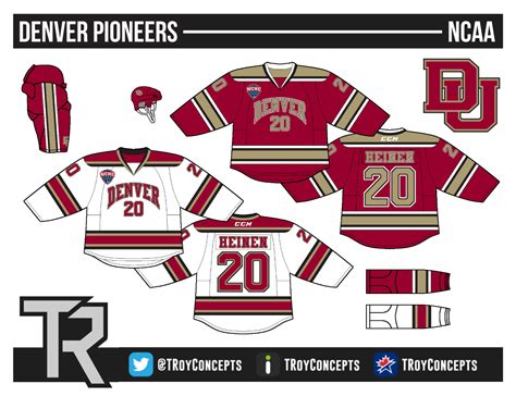 NCAA Hockey Re-Design (COMPLETE) - Concepts - Chris Creamer's Sports Logos Community - CCSLC ...