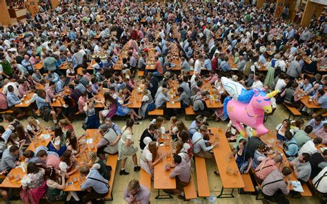 Oktoberfest beer festival in Munich, Germany