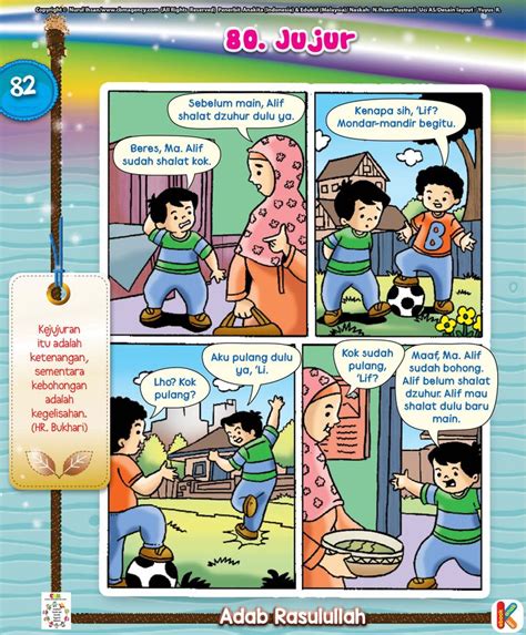 Inspirasi Top Komik Bergambar Islami, Lemari Anak