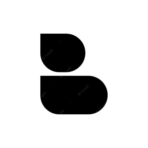 Premium Vector | Simple letter b logo design template